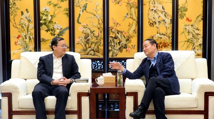 中國(guó)銀行甘肅省分行黨委書記、行長(zhǎng)王峰一行到訪甘肅文旅集團(tuán)